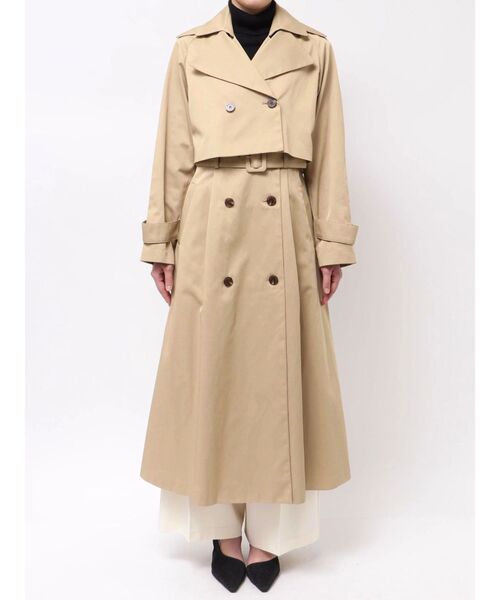 LAGUNAMOON（ラグナムーン）の「マルチWAYダブルカラートレンチコート（トレンチコート・レディース・ベージュ・MEDIUM/SMALL）」の12枚目の写真