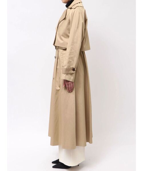 LAGUNAMOON（ラグナムーン）の「マルチWAYダブルカラートレンチコート（トレンチコート・レディース・ベージュ・MEDIUM/SMALL）」の18枚目の写真