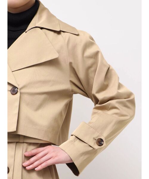 LAGUNAMOON（ラグナムーン）の「マルチWAYダブルカラートレンチコート（トレンチコート・レディース・ベージュ・MEDIUM/SMALL）」の21枚目の写真