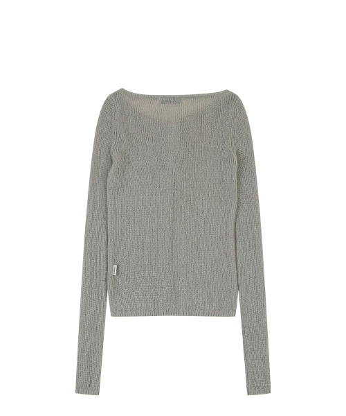 ORDINARY HOLIDAY（オーディナリー ホリデー）の「LAYERED HALTER KNIT SET [GRAY]（ニット/セーター・レディース・その他・FREE）」の4枚目の写真