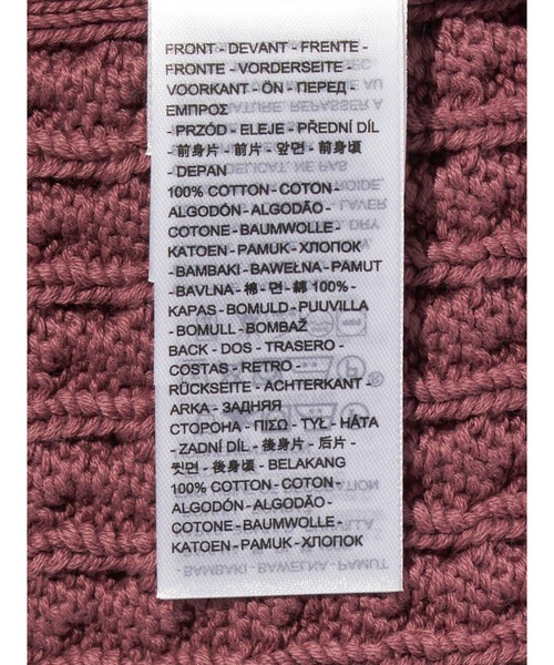 Levi's(リーバイス)の「Levi's/リーバイス LEILAH ケーブルクルーネックセーター(ニット/セーター・レディース・ピンク・XS/S/M)」の13枚目の写真