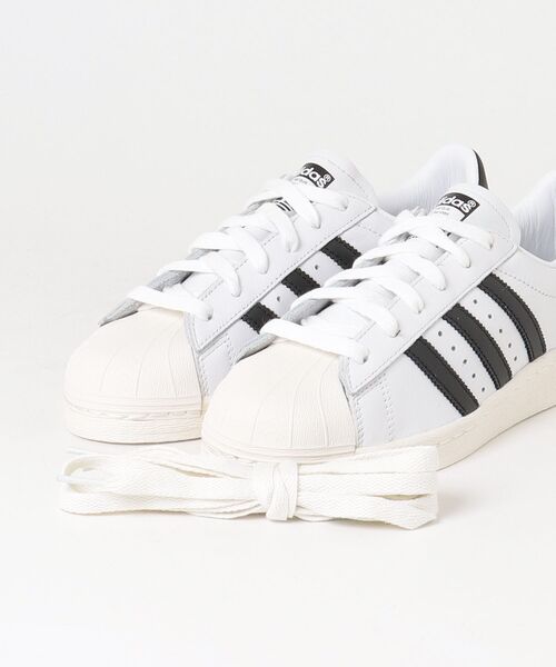 adidas(アディダス)の「(ADIDAS)SUPERSTAR 82(スニーカー・レディース・ブラック/ホワイト・24cm/25cm/23cm)」の20枚目の写真