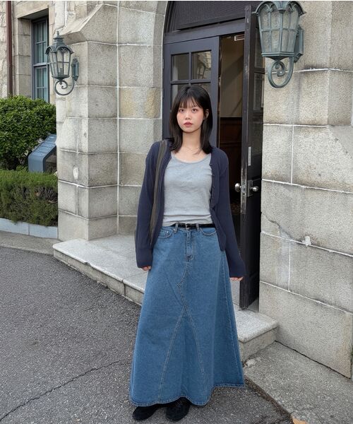 ROIDESROIS（ロワデロワ）の「マキシデニムロングスカート(ブルー)（スカート・レディース・その他・S/M/L）」の13枚目の写真