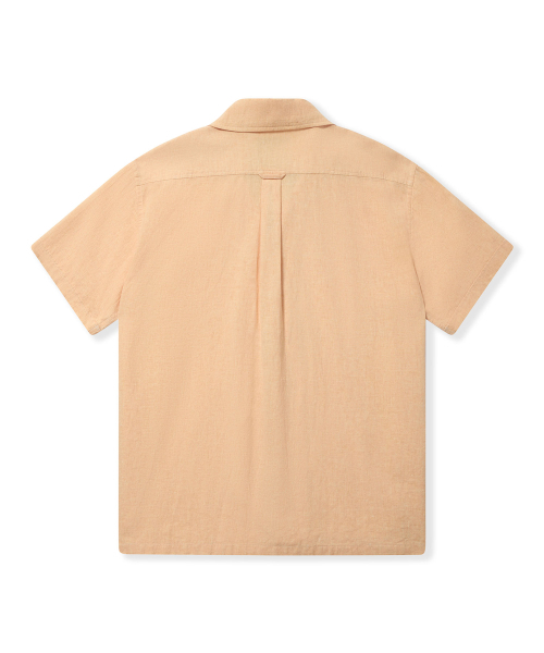 PRODESHIRT（プロデシャツ）の「[コンフォート] トロピカルヴィンテージリネンキャンプシャツ (オレンジ)（シャツ/ブラウス・メンズ・その他・M/L/XL）」の2枚目の写真