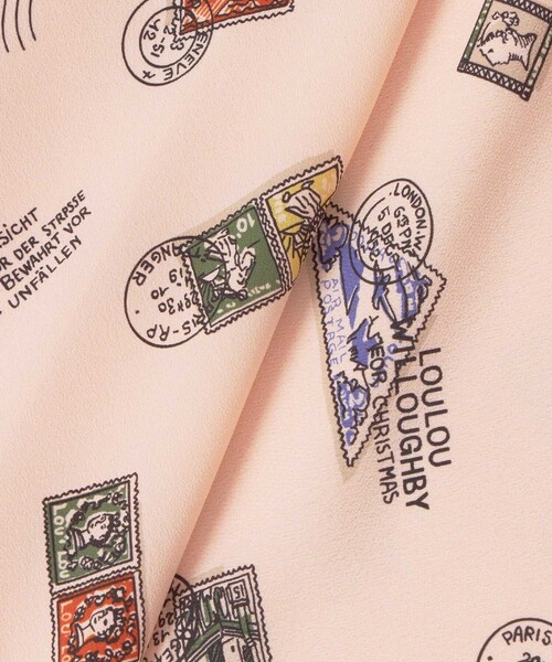 LOULOU WILLOUGHBY(ルルウィルビー)の「【LOULOU WILLOUGHBY】レタープリントシャツブラウス(シャツ/ブラウス・レディース・ピンク/ネイビー・2)」の14枚目の写真