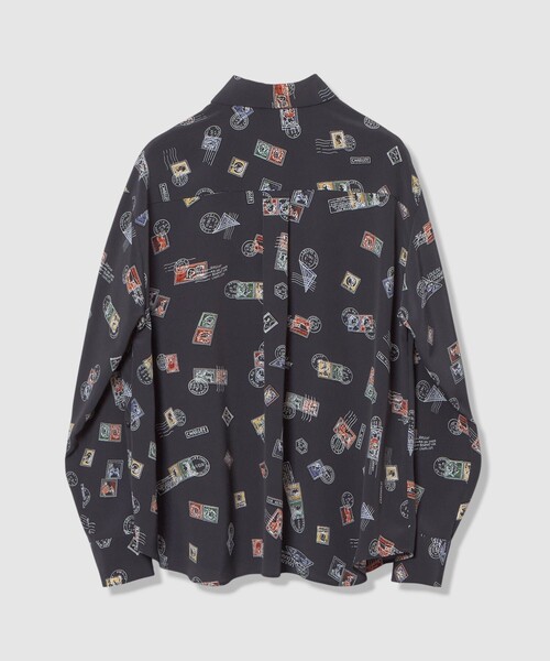 LOULOU WILLOUGHBY(ルルウィルビー)の「【LOULOU WILLOUGHBY】レタープリントシャツブラウス(シャツ/ブラウス・レディース・ピンク/ネイビー・2)」の22枚目の写真