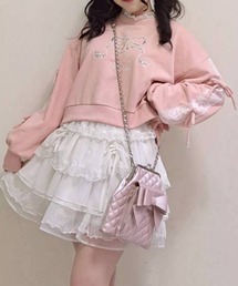 axes femme｜アクシーズファムのTシャツ/カットソー（ビジュー）通販