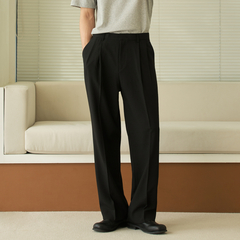 SEMI WIDE STRAIGHT CLASSIC SLACKS（スラックス）｜WYM LIDNM（ウィム