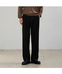 HYOJI（ヒョージ）の「ツーピンタックセミワイドスラックス（オールシーズン、夏-8カラー）（スラックス）」