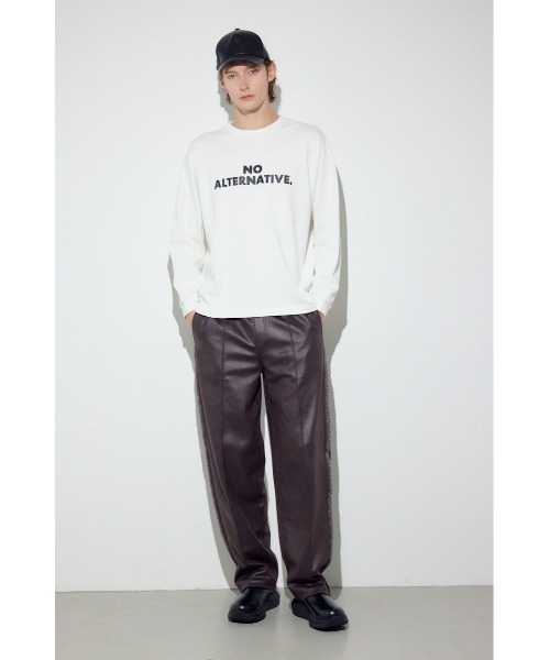 AZUL by moussy（アズールバイマウジー）の「NO ALTERNATIVE長袖Tシャツ（Tシャツ/カットソー・メンズ・ブラック/ホワイト・LARGE/MEDIUM/SMALL）」の19枚目の写真