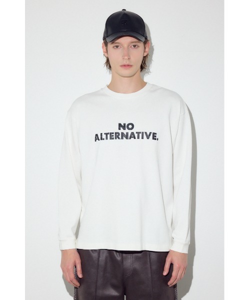 AZUL by moussy（アズールバイマウジー）の「NO ALTERNATIVE長袖Tシャツ（Tシャツ/カットソー・メンズ・ブラック/ホワイト・LARGE/MEDIUM/SMALL）」の20枚目の写真
