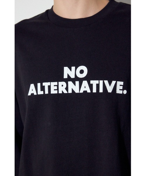 AZUL by moussy（アズールバイマウジー）の「NO ALTERNATIVE長袖Tシャツ（Tシャツ/カットソー・メンズ・ブラック/ホワイト・LARGE/MEDIUM/SMALL）」の12枚目の写真