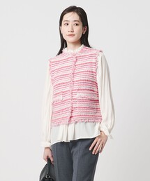レディースのベスト（ピンク/桃色系）ファッション通販 - ZOZOTOWN