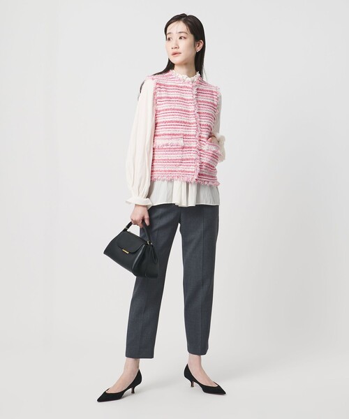 カラーミックス ツイードライク ベスト（ベスト）｜UNITED ARROWS