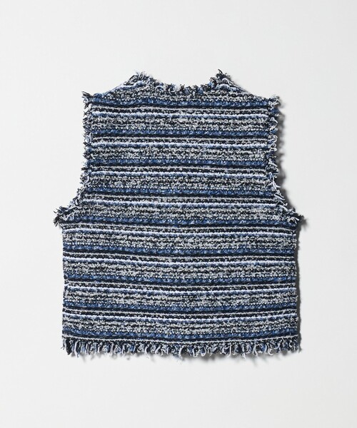 カラーミックス ツイードライク ベスト（ベスト）｜UNITED ARROWS