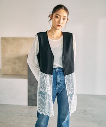 LEPSIM | レースドッキングベスト　638977(その他アウター)