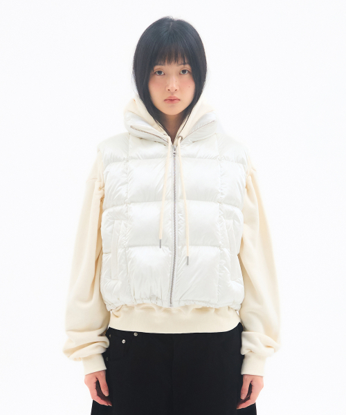 AMESWORLDWIDE(アメスワールドワイド)の「AMES PADDING VEST IVORY(ダウンベスト・メンズ・その他・FREE)」の9枚目の写真