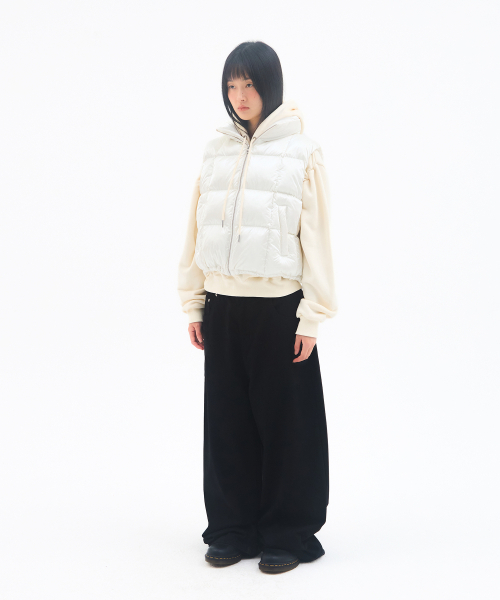 AMESWORLDWIDE(アメスワールドワイド)の「AMES PADDING VEST IVORY(ダウンベスト・メンズ・その他・FREE)」の8枚目の写真