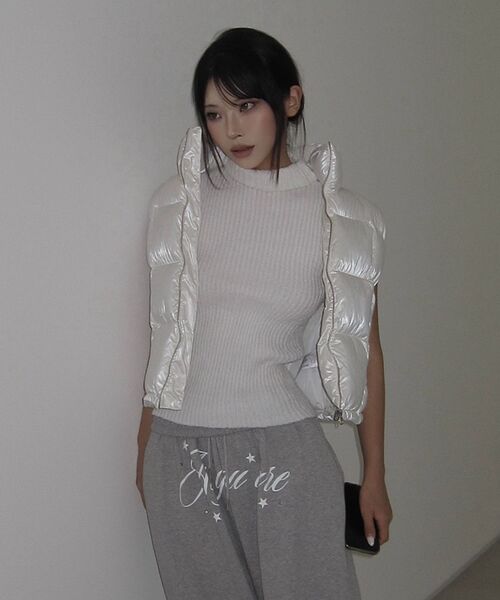 AMESWORLDWIDE(アメスワールドワイド)の「AMES PADDING VEST IVORY(ダウンベスト・メンズ・その他・FREE)」の3枚目の写真