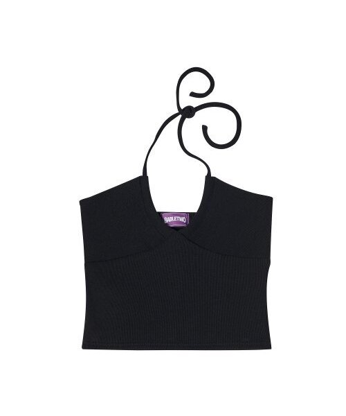 BABLETWO(ビーエイブルトゥー)の「Clala Top BLACK(Tシャツ/カットソー・レディース・その他・ONE SIZE)」の2枚目の写真
