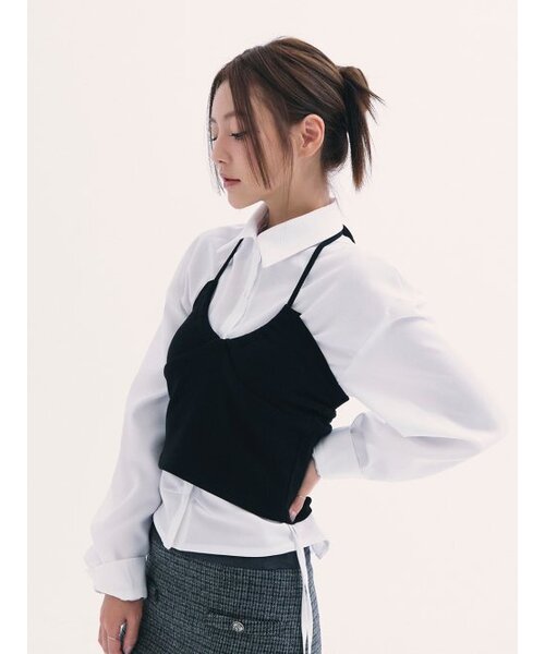 BABLETWO(ビーエイブルトゥー)の「Clala Top BLACK(Tシャツ/カットソー・レディース・その他・ONE SIZE)」の4枚目の写真