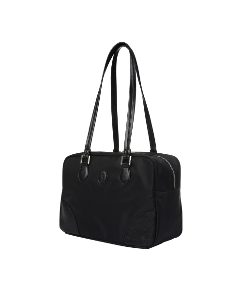 ANOETIC（アノエティック）の「NYLON SQUARE SHOULDER BAG_BLACK（ショルダーバッグ・レディース・ブラック・FREE）」の2枚目の写真