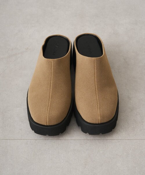 LOUNGEDRESS(ラウンジドレス)の「【GALENA/ガレナ】ボリュームソールサボ(その他シューズ・レディース・ブラック/ベージュ・36/37/38)」の4枚目の写真