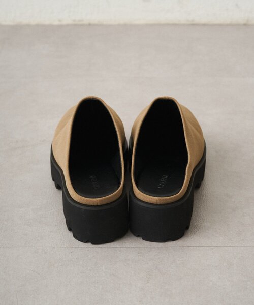 LOUNGEDRESS(ラウンジドレス)の「【GALENA/ガレナ】ボリュームソールサボ(その他シューズ・レディース・ブラック/ベージュ・36/37/38)」の6枚目の写真