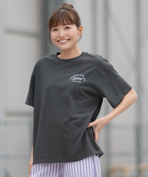 ROXY(ロキシー)の「ROXY/ロキシー 半袖 Tシャツ バックプリント RST261090(Tシャツ/カットソー・レディース・モカ/ホワイト/ブラック・L/M)」の10枚目の写真