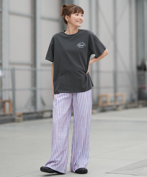 ROXY(ロキシー)の「ROXY/ロキシー 半袖 Tシャツ バックプリント RST261090(Tシャツ/カットソー・レディース・モカ/ホワイト/ブラック・L/M)」の12枚目の写真