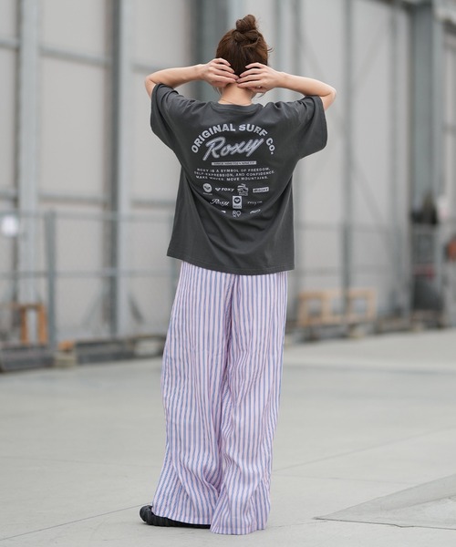 ROXY(ロキシー)の「ROXY/ロキシー 半袖 Tシャツ バックプリント RST261090(Tシャツ/カットソー・レディース・モカ/ホワイト/ブラック・L/M)」の13枚目の写真