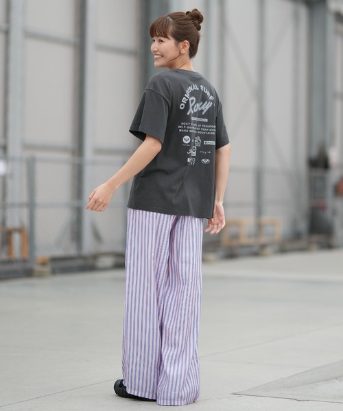 ROXY(ロキシー)の「ROXY/ロキシー 半袖 Tシャツ バックプリント RST261090(Tシャツ/カットソー・レディース・モカ/ホワイト/ブラック・L/M)」の14枚目の写真