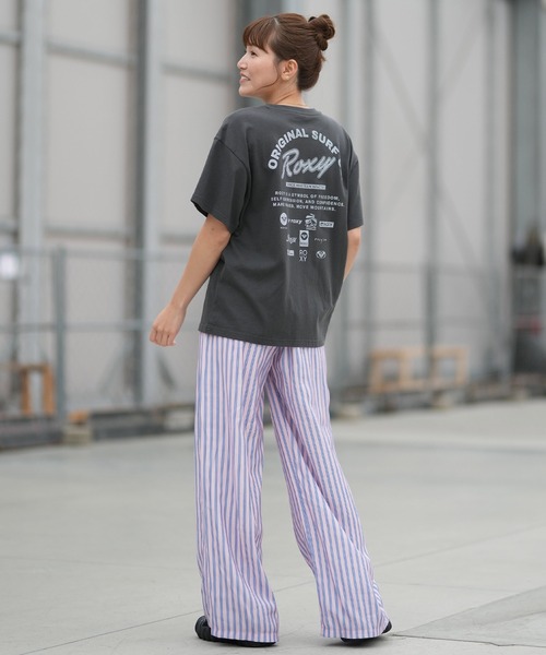 ROXY(ロキシー)の「ROXY/ロキシー 半袖 Tシャツ バックプリント RST261090(Tシャツ/カットソー・レディース・モカ/ホワイト/ブラック・L/M)」の15枚目の写真