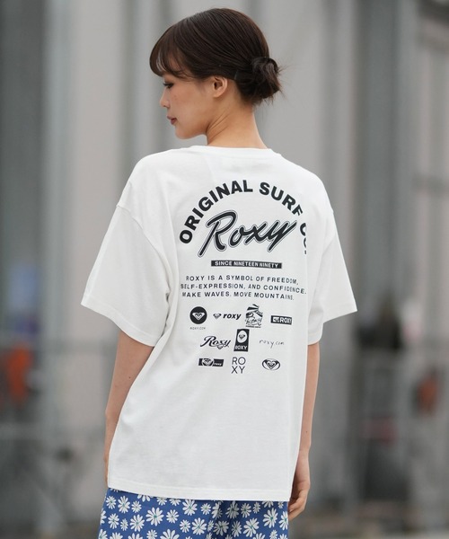 ROXY(ロキシー)の「ROXY/ロキシー 半袖 Tシャツ バックプリント RST261090(Tシャツ/カットソー・レディース・モカ/ホワイト/ブラック・L/M)」の5枚目の写真