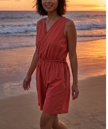 N.s（エヌドットエス）の「【ROXY/ロキシー】 MY OASIS ALL IN 1/水陸両用　ナイロンオールインワン（つなぎ/オールインワン）」