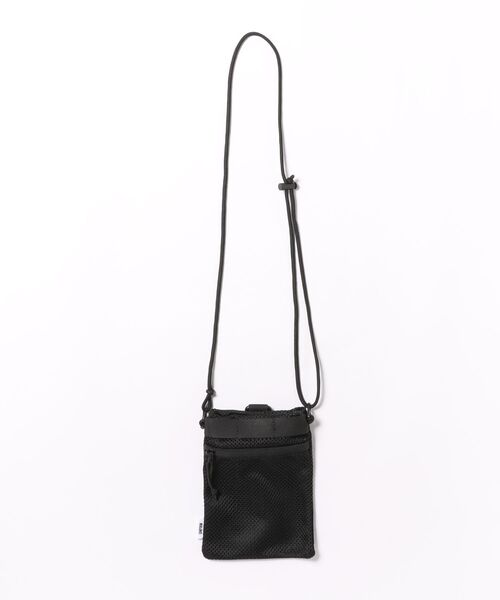 UNFRM OUTDOOR STANDARD(ユニフォームアウトドアスタンダード)の「【UNFRM OUTDOOR STANDARD:ユニフォームアウトドアスタンダード】MILITARY MESH POUCH/メッシュミニバッグ(ショルダーバッグ・レディース・ブラック/オレンジ・FREE)」の9枚目の写真