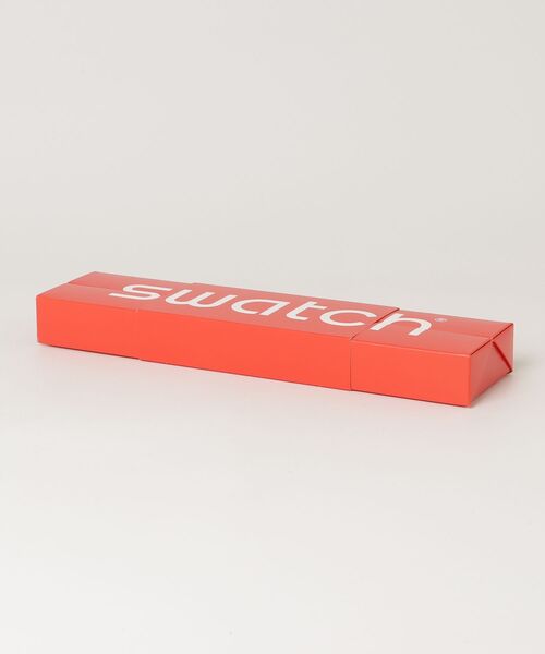 SWATCH(スウォッチ)の「MIDDAY CAMO(アナログ腕時計・レディース・グリーン/レッド・FREE)」の12枚目の写真