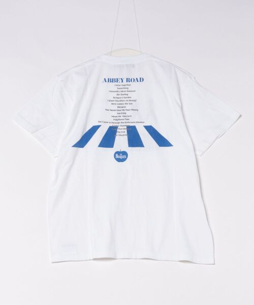 JUGLANS(ユグランス)の「【GOOD ROCK SPEED】 BEATLES Tshirts 26BTL002W(Tシャツ/カットソー・メンズ・ホワイト/チャコール・M/L/XL)」の3枚目の写真