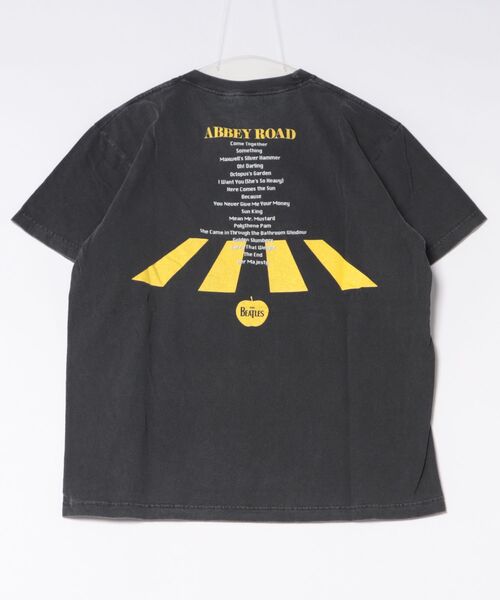JUGLANS(ユグランス)の「【GOOD ROCK SPEED】 BEATLES Tshirts 26BTL002W(Tシャツ/カットソー・メンズ・ホワイト/チャコール・M/L/XL)」の4枚目の写真