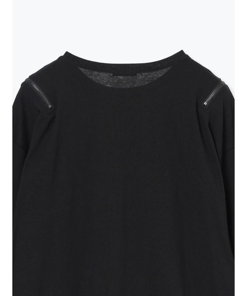 NOEMIE(ノエミー)の「びりびりねこチェーンダメージユニセックスロングTシャツ(Tシャツ/カットソー・レディース・オフホワイト/ブルー/ブラック・M)」の21枚目の写真
