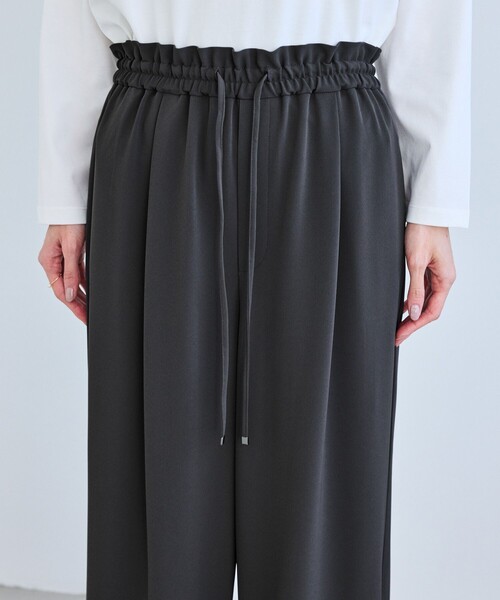 ROPE' PICNIC（ロペピクニック）の「ステファニージョグイージーワイドパンツ（その他パンツ・レディース・ベージュ/イエロー/ライトグリーン/チャコールグレー・S/L/M）」の6枚目の写真