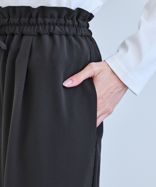 ROPE' PICNIC（ロペピクニック）の「ステファニージョグイージーワイドパンツ（その他パンツ・レディース・ベージュ/イエロー/ライトグリーン/チャコールグレー・S/L/M）」の7枚目の写真