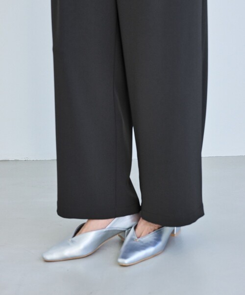 ROPE' PICNIC（ロペピクニック）の「ステファニージョグイージーワイドパンツ（その他パンツ・レディース・ベージュ/イエロー/ライトグリーン/チャコールグレー・S/L/M）」の10枚目の写真