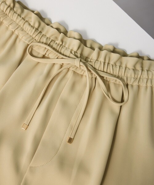 ROPE' PICNIC（ロペピクニック）の「ステファニージョグイージーワイドパンツ（その他パンツ・レディース・ベージュ/イエロー/ライトグリーン/チャコールグレー・S/L/M）」の16枚目の写真