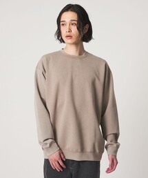 フェード ダンボールニット リラックススウェット<A DAY IN THE LIFE>