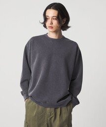 フェード ダンボールニット リラックススウェット<A DAY IN THE LIFE>