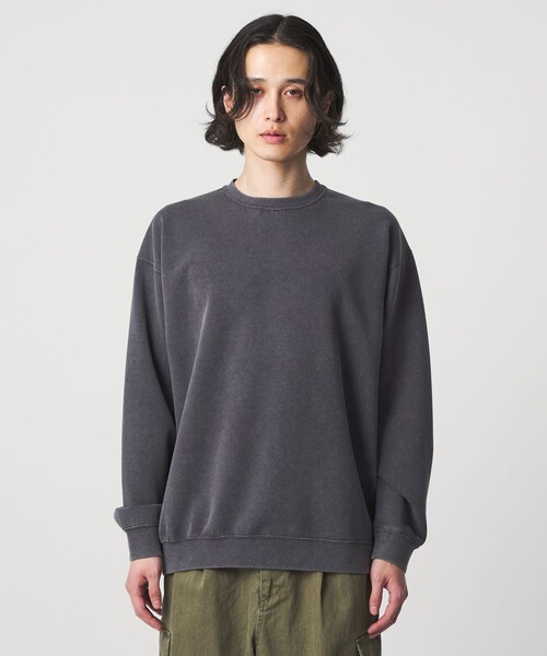 A DAY IN THE LIFE UNITED ARROWS(アデイインザライフユナイテッドアローズ)の「フェード ダンボールニット リラックススウェット<A DAY IN THE LIFE>(スウェット・メンズ・ライトブルー/ダークグレー/ベージュ・L/M)」の10枚目の写真
