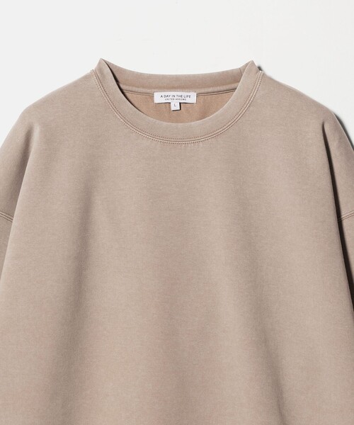 A DAY IN THE LIFE UNITED ARROWS(アデイインザライフユナイテッドアローズ)の「フェード ダンボールニット リラックススウェット<A DAY IN THE LIFE>(スウェット・メンズ・ライトブルー/ダークグレー/ベージュ・L/M)」の15枚目の写真
