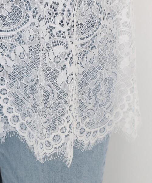 THE SHOP TK （ザ ショップ ティーケー ）の「◆【人気アイテム】裾レースタンクトップ（タンクトップ・レディース・オフホワイト・13/12）」の15枚目の写真