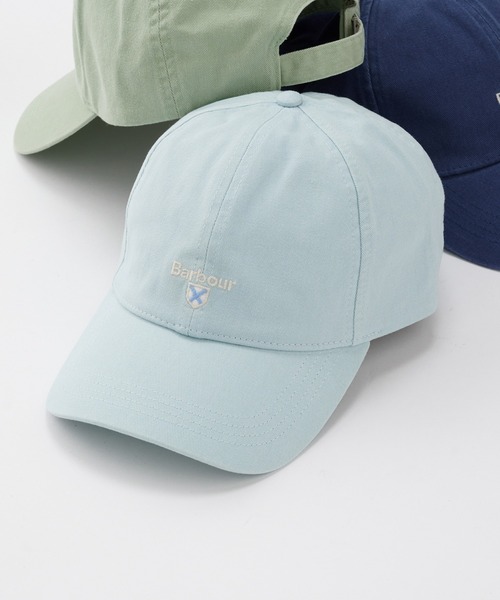 Barbour（バブアー）の「【Barbour】barbour cascade sports cap/ MHA0274（キャップ・メンズ・ブルー系その他2/ライトブルー/ベージュ/ピンク・FREE）」の3枚目の写真